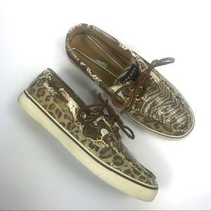 Sperry Top Sider | Animal Print & Sequin Shoes